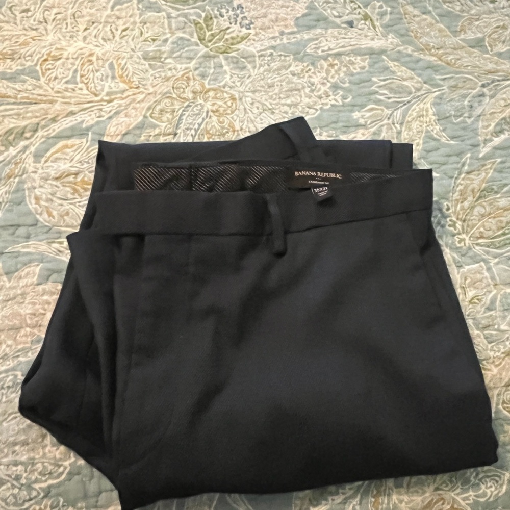 Banana Republic Charcoal Trousers